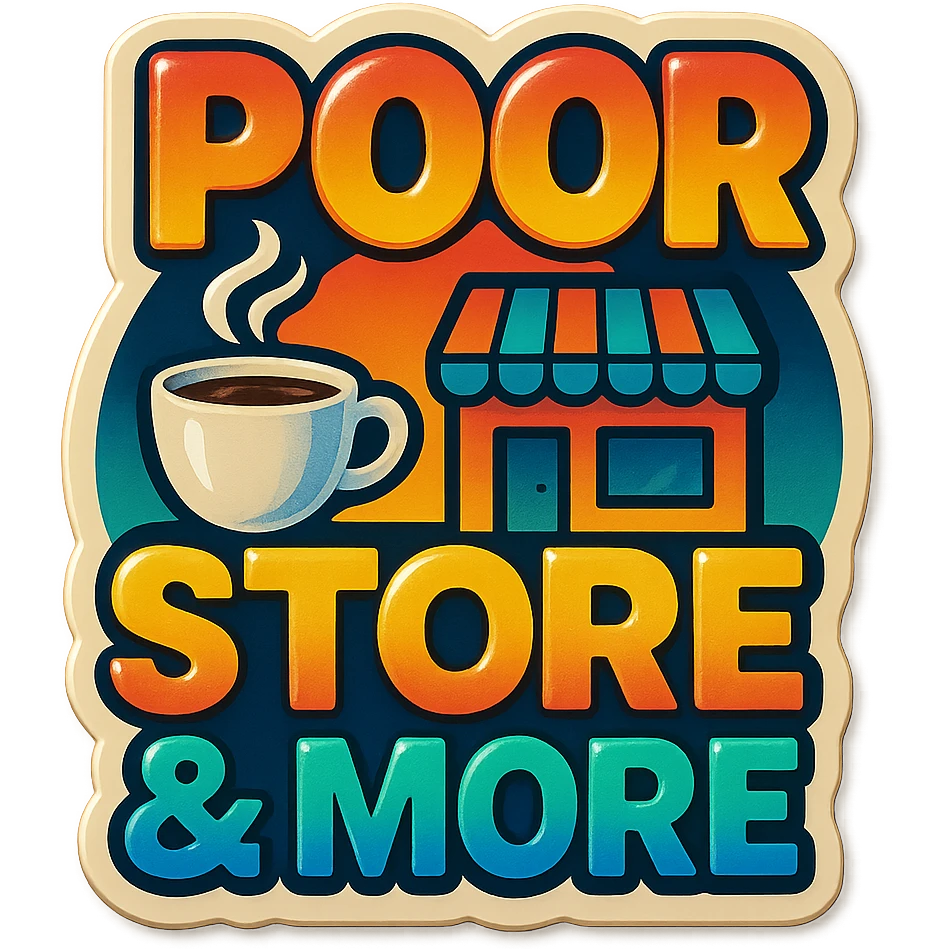 Cafe named poor store & More emoji