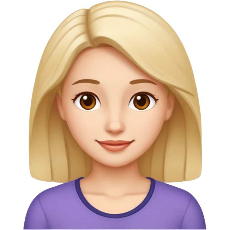 Feeling relaxed and happy at office for woman  emoji