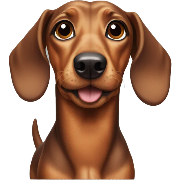 dachshund  emoji