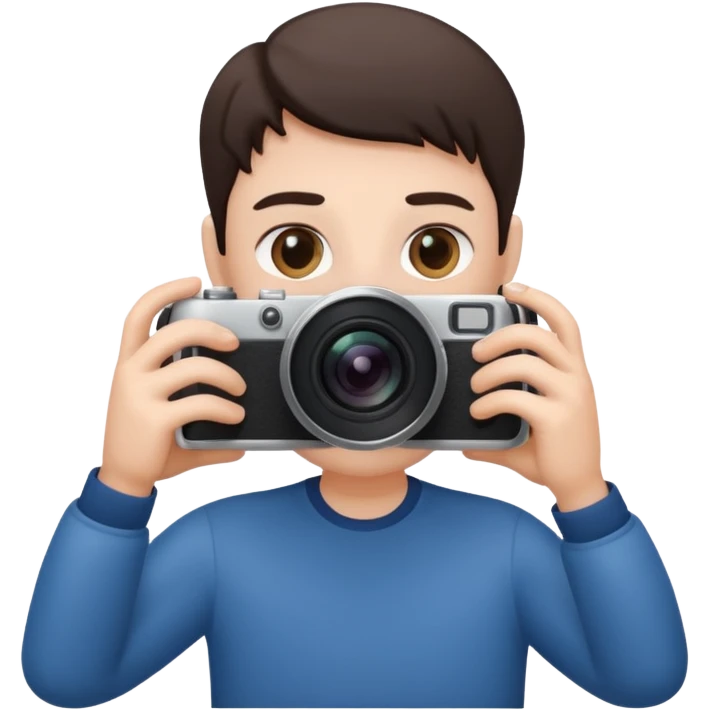 Resim çeken kefi emoji