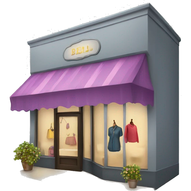 boutique cloths shop emoji