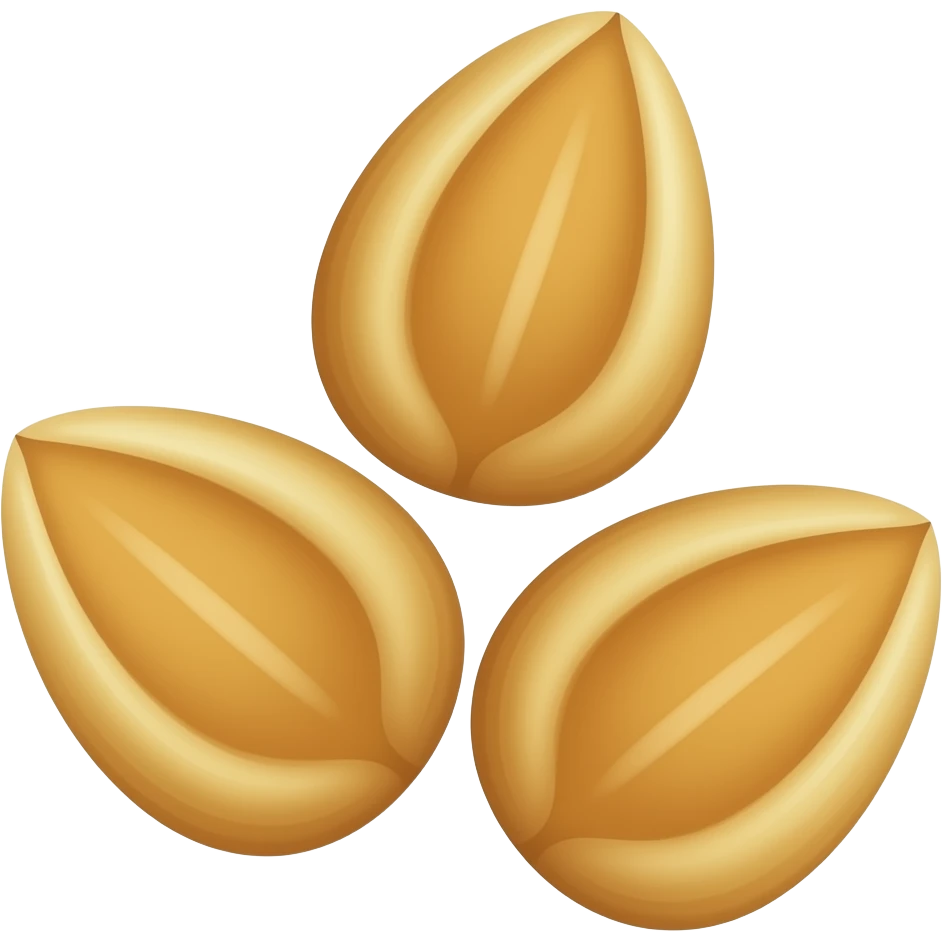 3 granola seeds emoji
