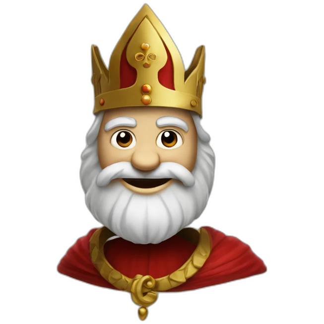 evil sinterklaas emoji