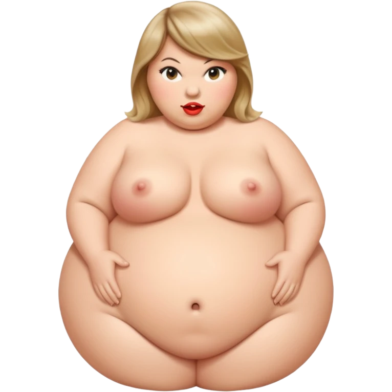 Taylor swift obesity  bigger bigger bigest emoji