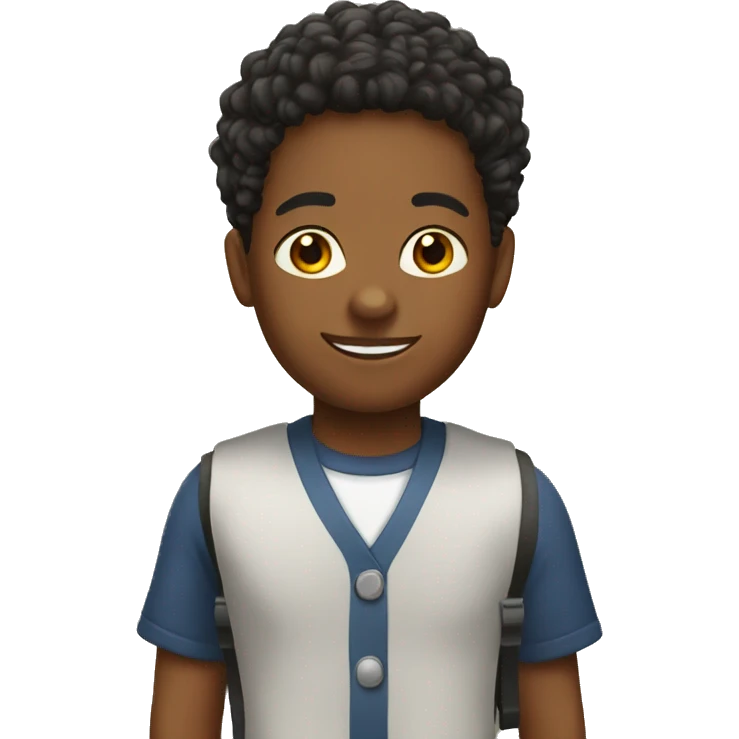 Elementary school student emoji