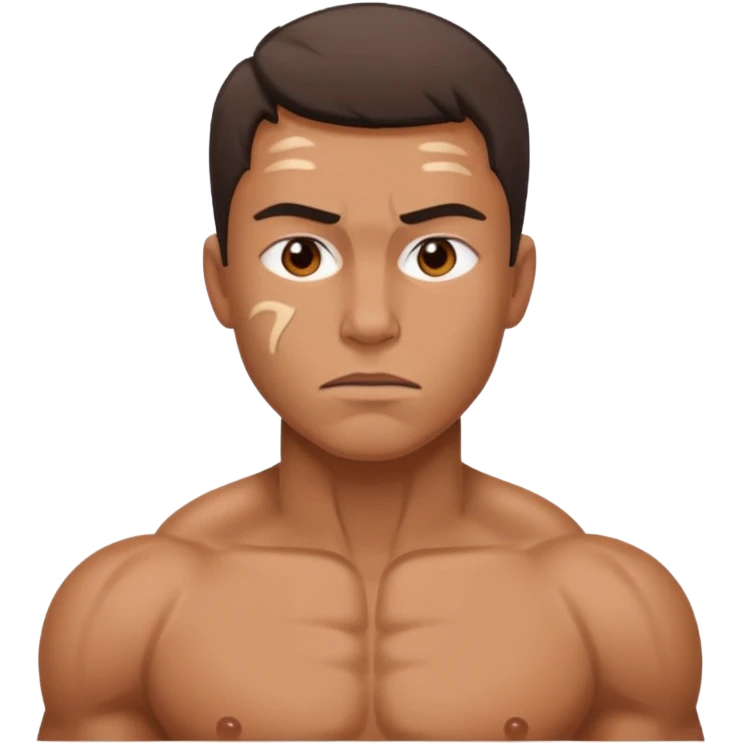 un infortunio muscolare emoji