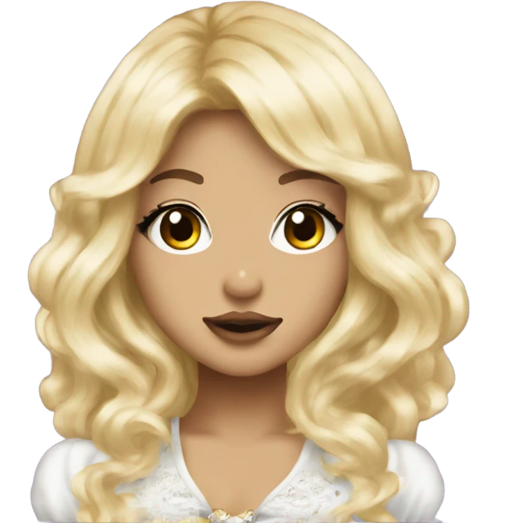 portrait hime gyaru siren emoji