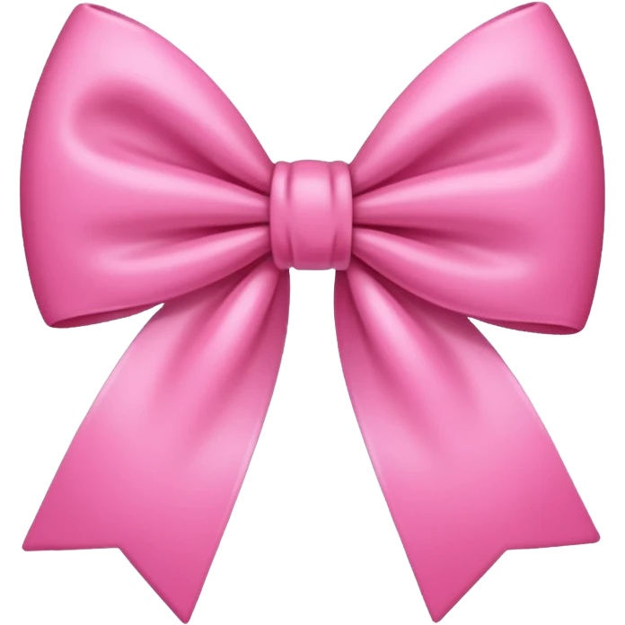 pink bow emoji