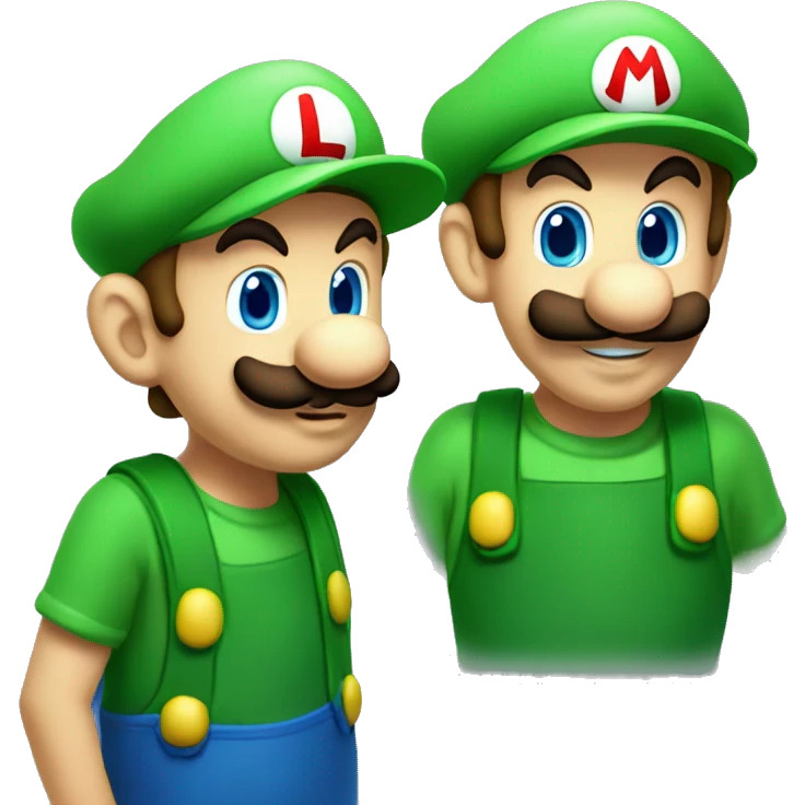 Mario and luigi emoji