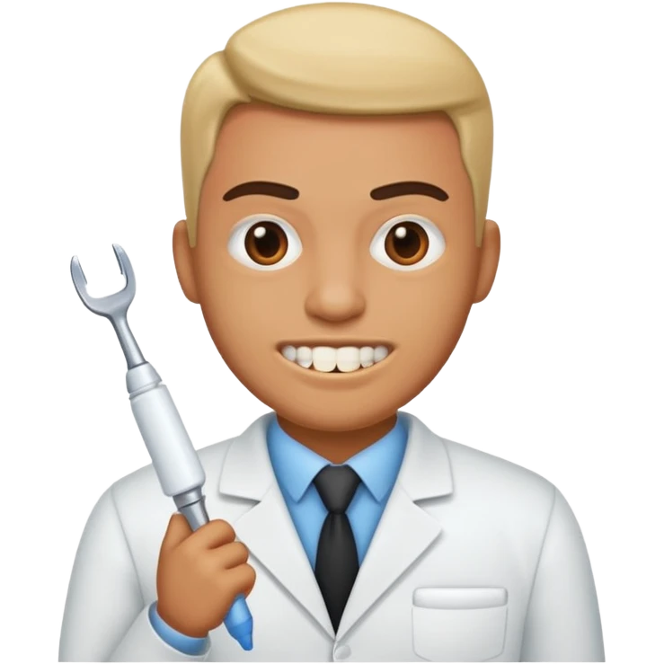 Dental thug boss emoji
