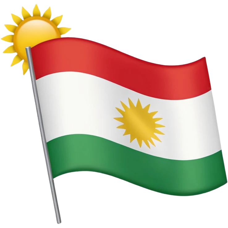 Kurdistan flag emoji