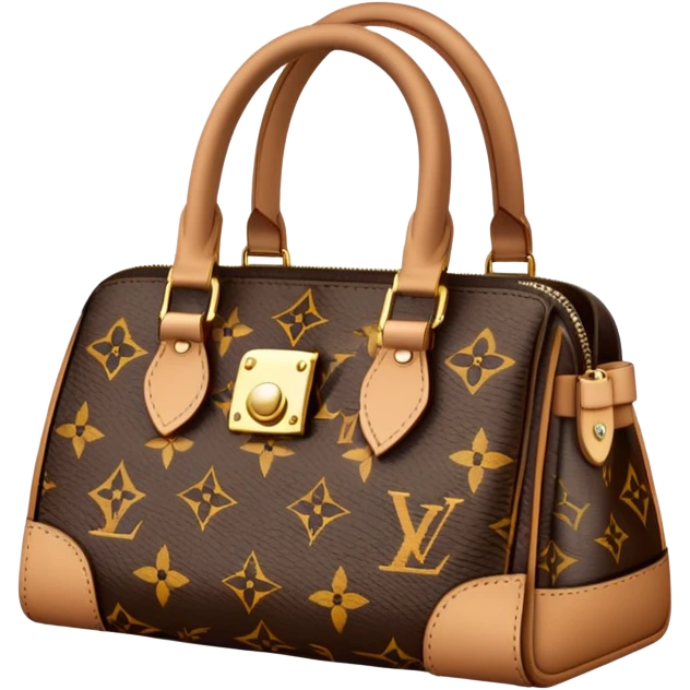 louis vuitton purse handle emoji
