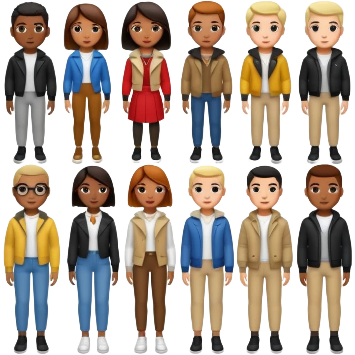 Clothing try on AI emoji