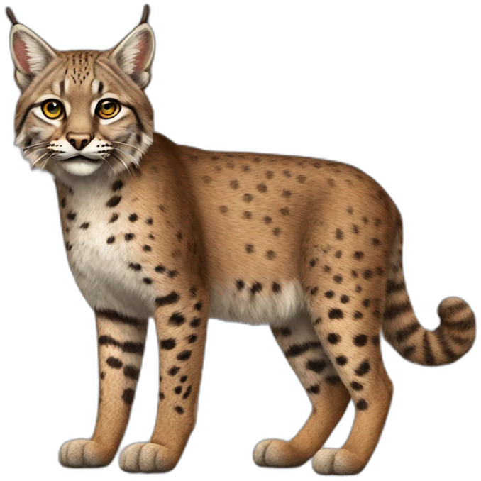 Bobcat Full Body emoji