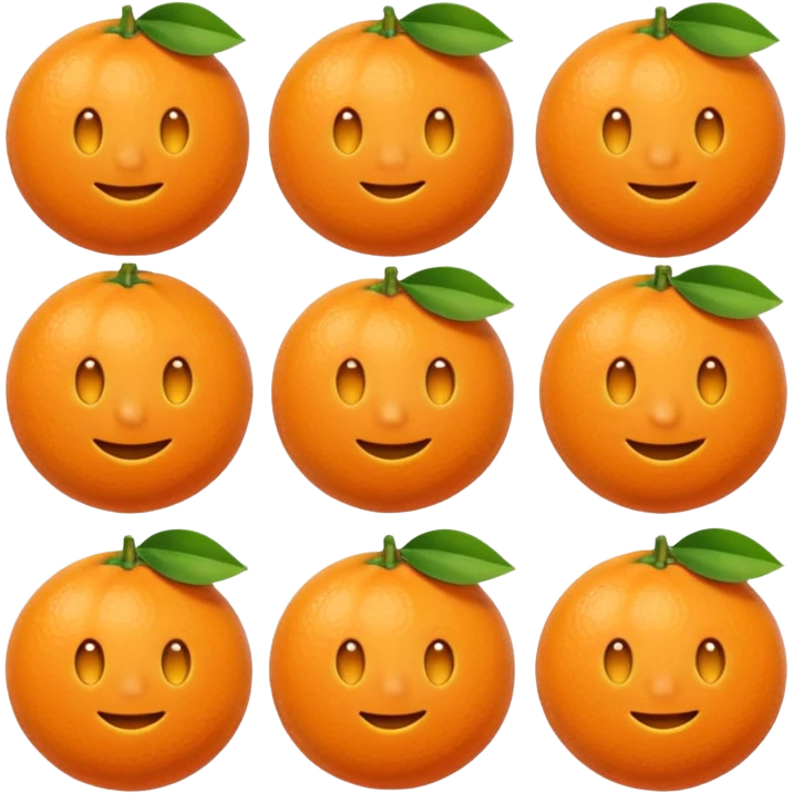  orange  emoji