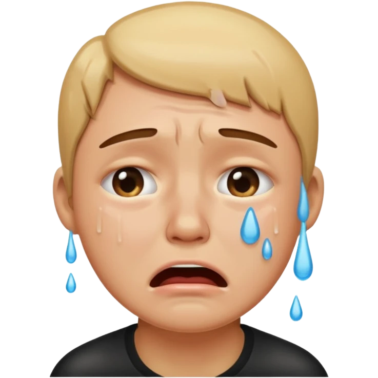 tears through cringe  emoji
