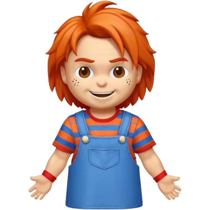 Un emojin de chuky emoji