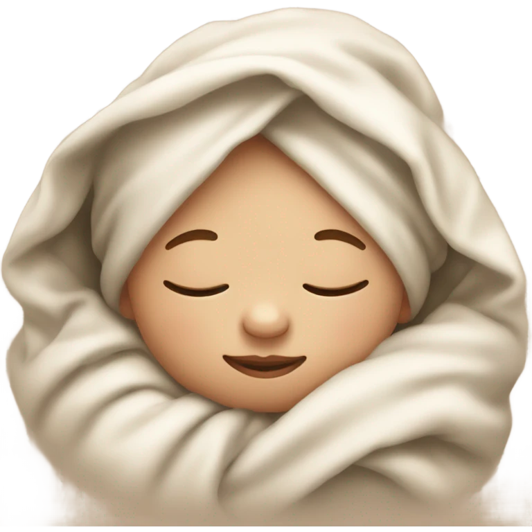 Sleeping baby emoji