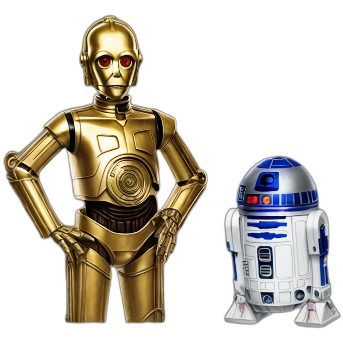 C3po et r2d2 emoji