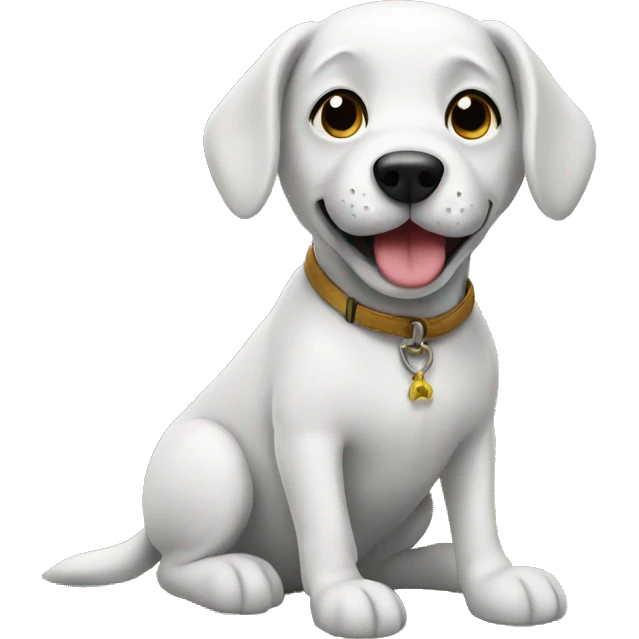 dog in a home emoji