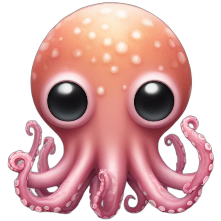 Pulpo con escafandra espacial emoji