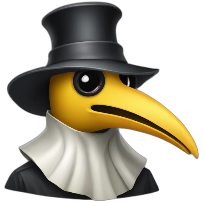 funny plague doctor emoji
