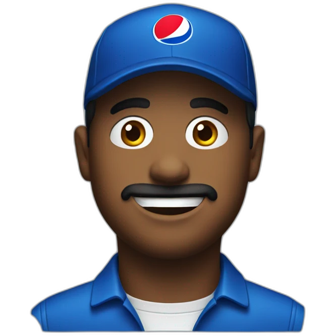 Pepsi man emoji