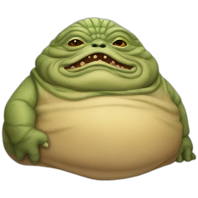 Jabba the hutt emoji