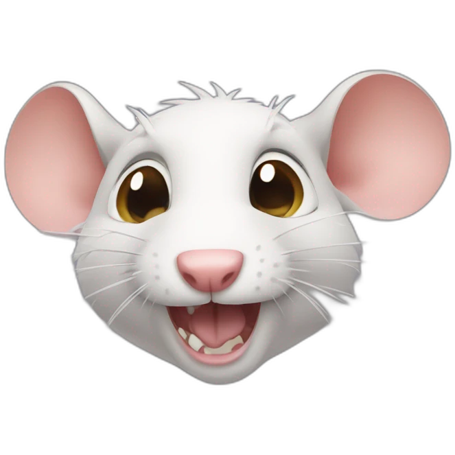 Rat drôle emoji