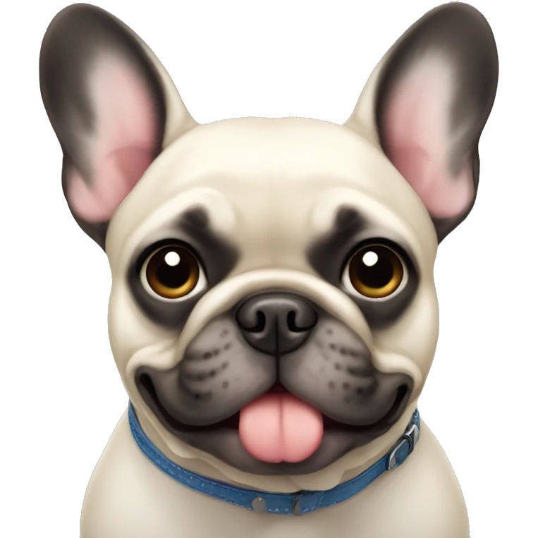 French bulldog emoji