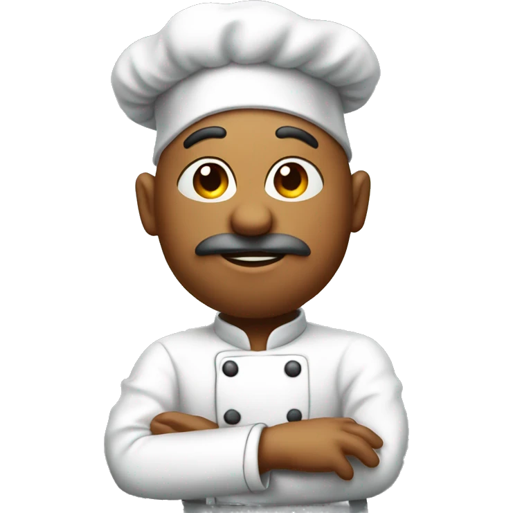 Chef blowing kiss emoji