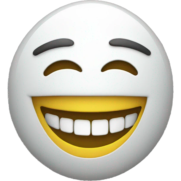 Smiley face, Missing front teeth emoji