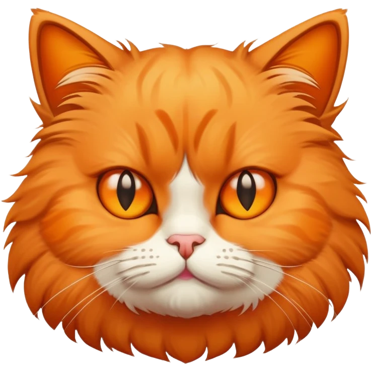 Cat being mad emoji