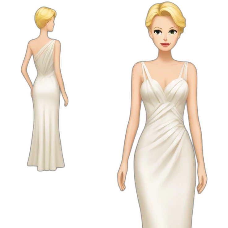 charlize theron dress emoji