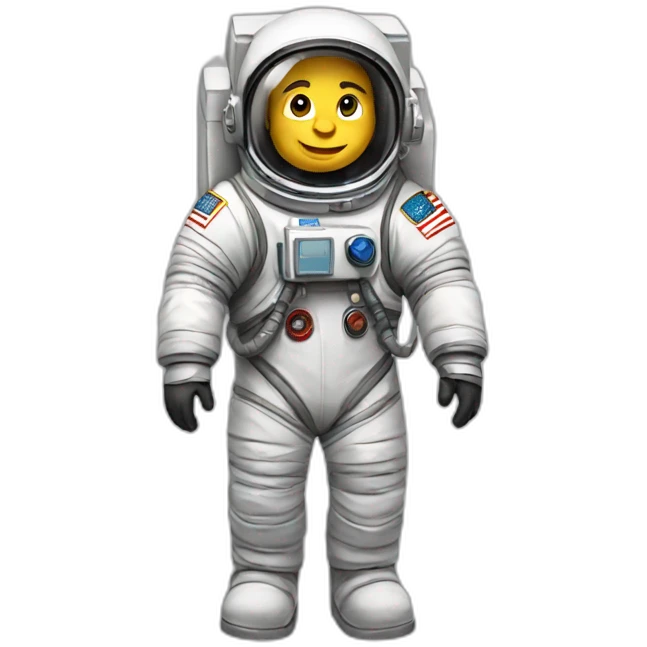 astronaut Microsoft emoji