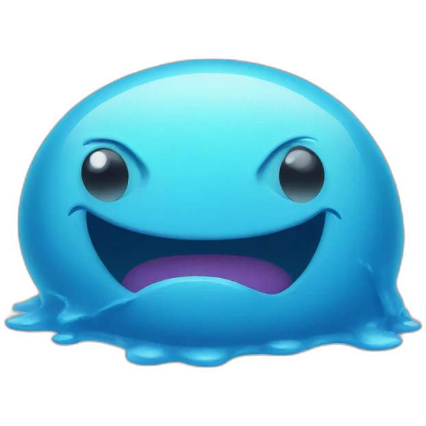 blue slime emoji