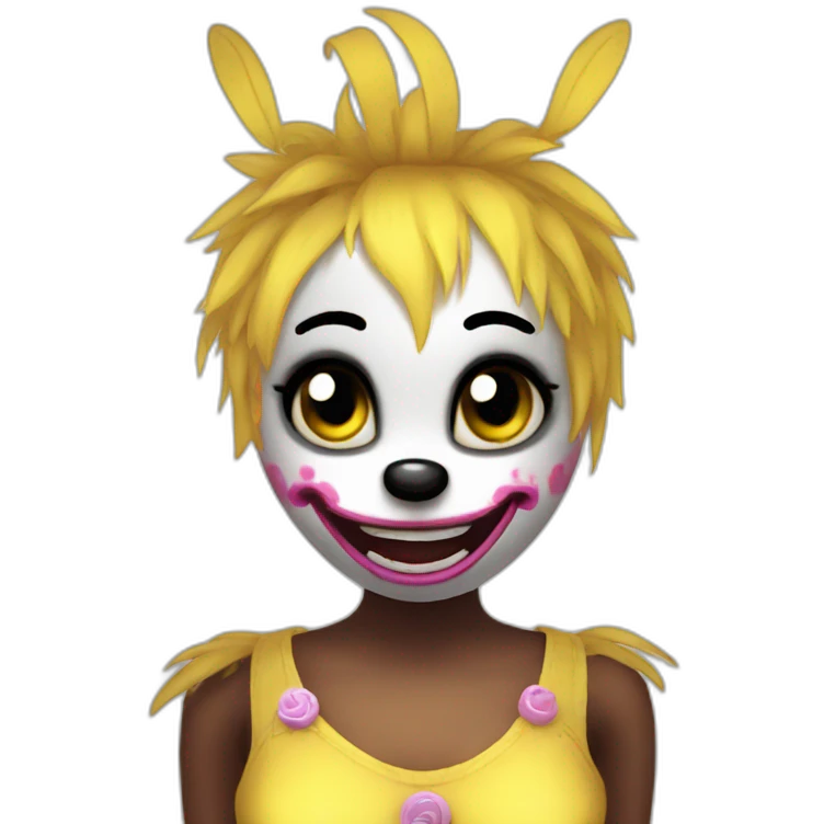 toy chica fnaf fanart emoji