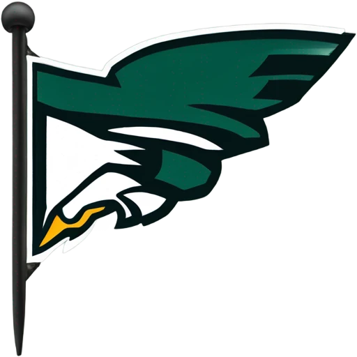 Philadelphia Eagles Pennant Flag emoji