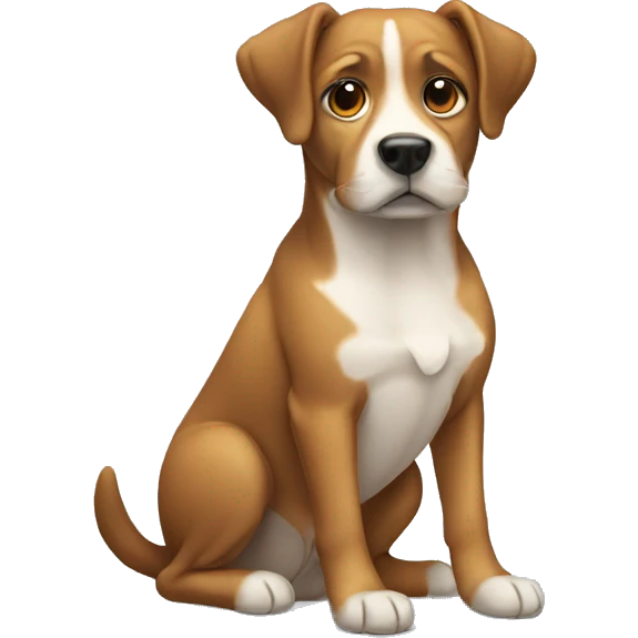 a dog emoji