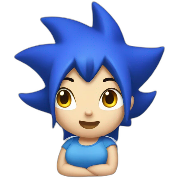 Pregnant-Sonic emoji