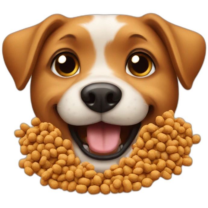 dog food emoji
