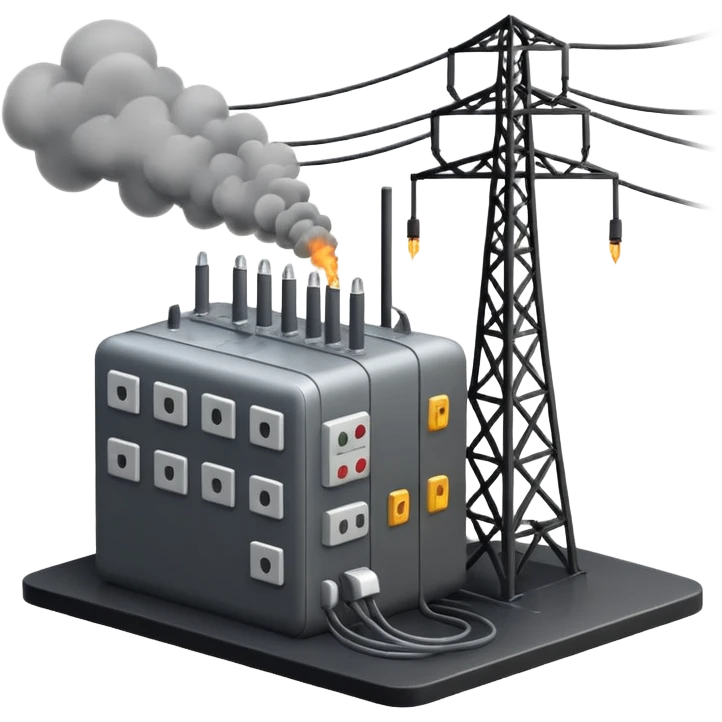 exploded substation emoji