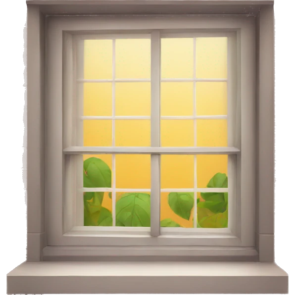 Cute window emoji