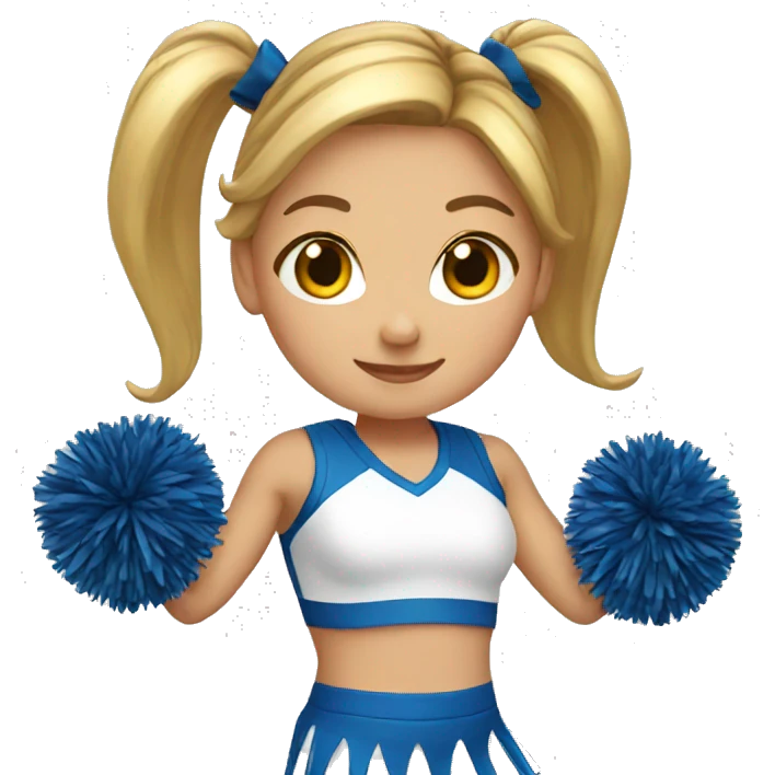 Cheerleader emoji