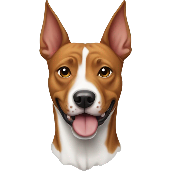 Pit bull basenji emoji