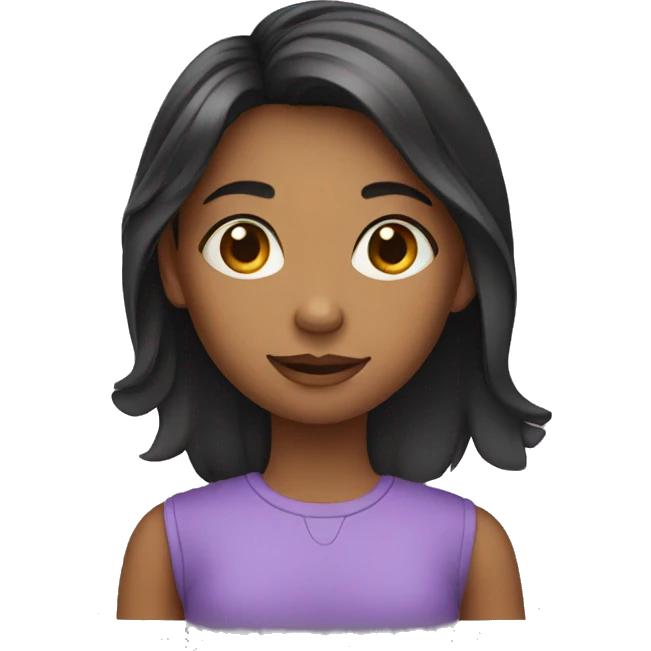 a girl emoji