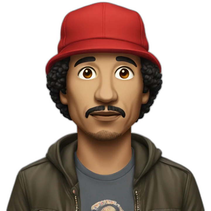Menace Santana rappeur français emoji