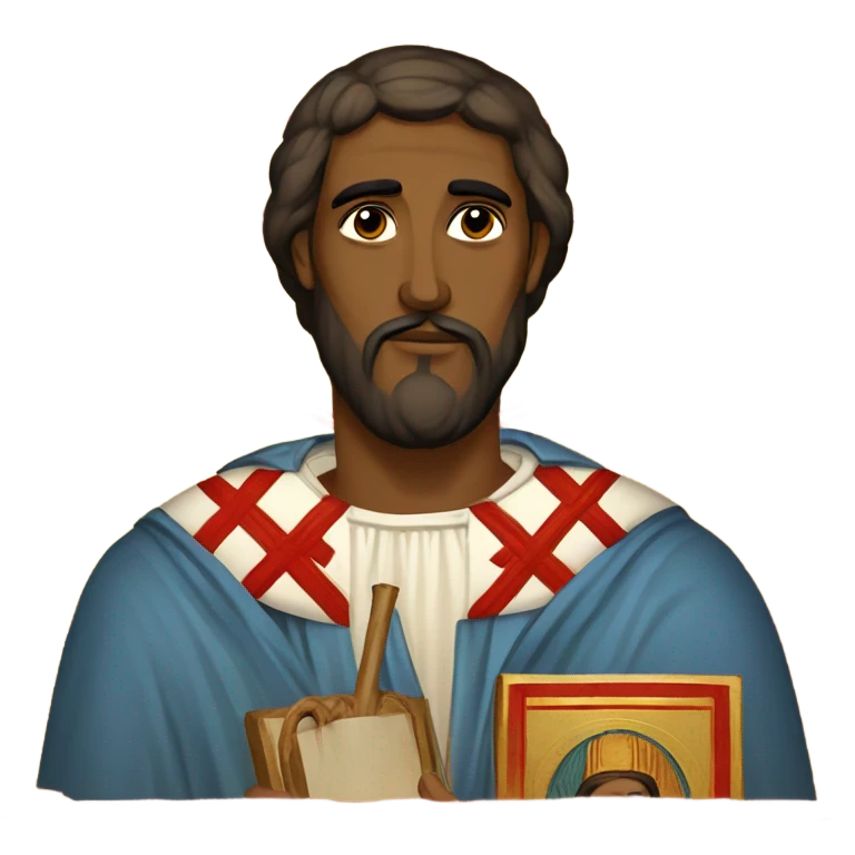 Byzantine Icon Saint Valentine emoji