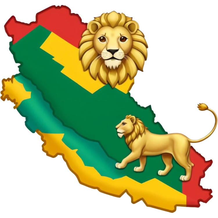  نقشه ایران شیروخورشید محمد رضاشاه پهلوی emoji