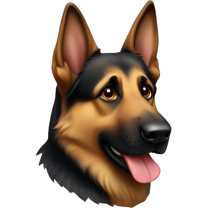 German shepherd dog  emoji